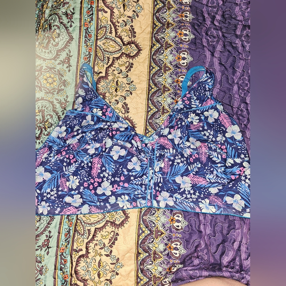 Comfort Choice 48DD Floral Bra